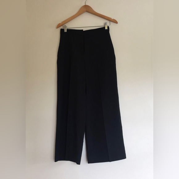 Zara Wide Leg Pants - black 
High waist 
Size XS - Picture 3 of 5